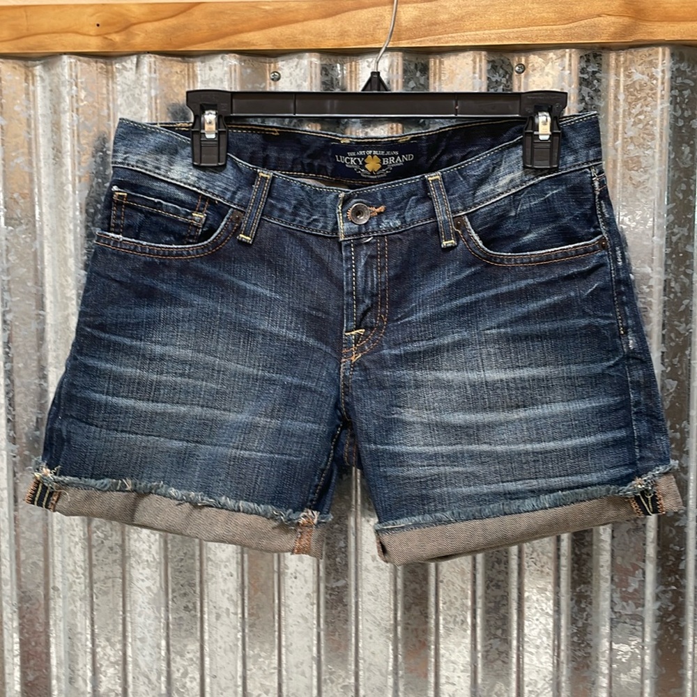 Lucky Brand Riley Cut Off Jean Shorts